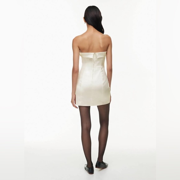 Sunday Best Satin Holiday Dress - Picture 3 of 5